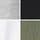Black/White/Grey Marl/Khaki