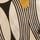 Monochrome/Yellow Geometric Print