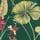 Dark Green Floral