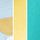 Blue/Yellow Seaside