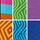 Bright Blue/Orange Spot