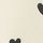 Black/ White Heart Print