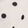 Ecru/Black Polka Dot