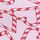 Pink Tulip Candy Cane Heart Print