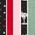 Black/Red/Pink/Green