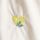 Cream Lemon Embroidered