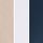 White/Navy/Stone