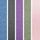 Blue/Grey/Purple/Green/Pink