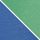 Verde y azul