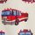 Cream Fire Truck