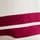 Burgundy Red/White Stripe