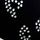 Black Animal Diamante