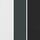 White/Green/Black