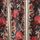 Red Multi Floral Tapestry Stripe