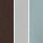 Black/Chocolate Brown/Grey