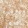 White/Ecru Gold Sequin