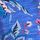 Blue and Pink Tile Print