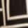 Black White Geo Print