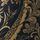Black/Gold Paisley Print