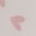 White with Pink Heart