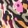Pink/Green Abstract Animal Print