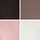 Chocolate Brown/Taupe Brown/Dusty Pink/Cream