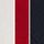 Red/Navy/Cream