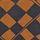 Caramel Brown Check Velvet
