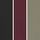 Short Sleeve Black/Ecru/Berry