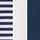 Navy/White Stripe
