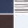 Navy/Chocolate Stripe
