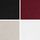 Black/Dark Red/Warm Stone/Cream