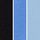 Black/Mid Blue/Light Blue