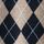 Beige/Navy Blue Argyle