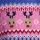 Navy Blue Santa & Reindeer