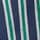 Navy Blue/Green Stripe