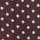Chocolate Brown/Blue Polka Dot