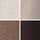 Chocolate Brown/Light Brown/Cream