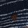 Navy Blue/Brown Geometic Print