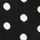 Buline polka Negru/Alb