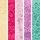 Yellow/Pink/Purple/Green
