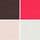 Pink/Brown/Neutral/Cream