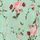 Mint Green Floral Printed