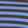 Blue & Brown Striped
