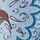 Blue Scarf Print