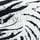 Zebra Woven Black  Cream