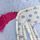 Violet motif licorne