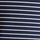 Printed Navy Stripe