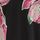 Black/Pink Flower