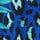 Cobalt Blue Tropical Floral